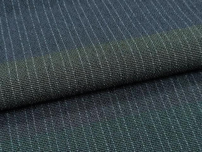 平和屋着物●極上　本塩沢　横段文　逸品　CZAA5583s6