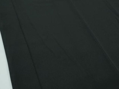 平和屋着物∞極上　男性　長羽織　黒地　羽裏：戎　逸品　CZAA5590s6