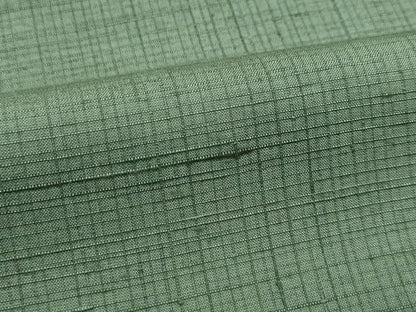 平和屋着物●極上　男性　紬　アンサンブル　キングサイズ　色無地　麹塵色　逸品　CZAA5604s6