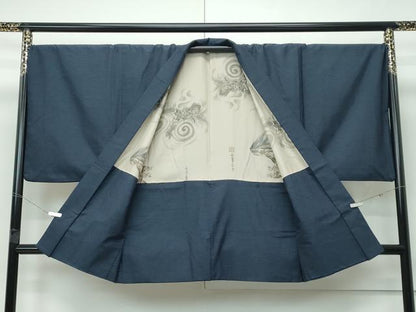 平和屋着物●極上　男性　本場大島紬　アンサンブル　逸品　CZAA5605s6