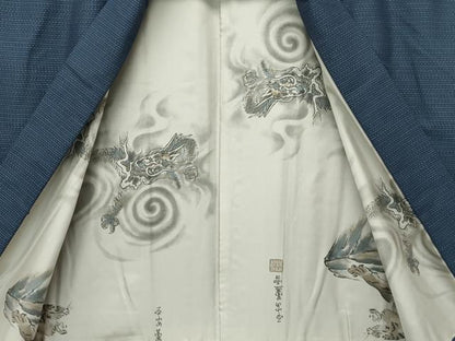 平和屋着物●極上　男性　本場大島紬　アンサンブル　逸品　CZAA5605s6