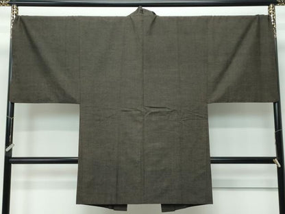 平和屋着物●極上　男性　紬　アンサンブル　霞文　逸品　CZAA5606s6