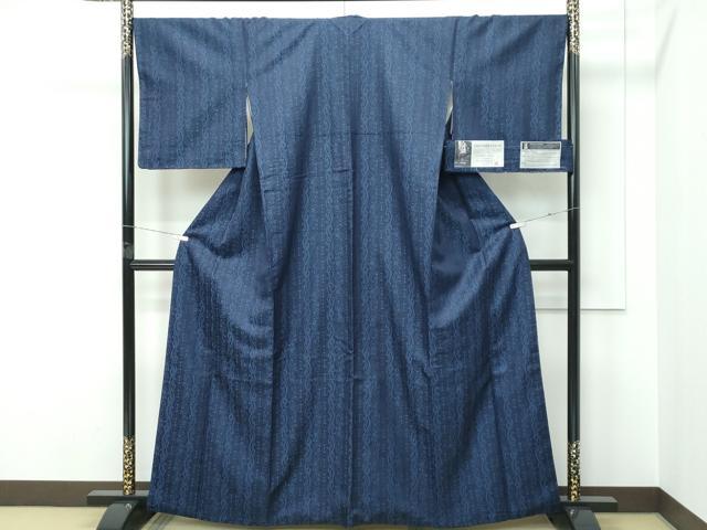 平和屋本店○極上 藍造り国選定無形文化財 藍師・佐藤昭