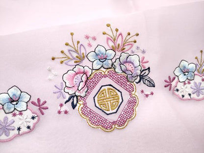 平和屋本店●極上　チマチョゴリ　韓服　民族衣装　一式セット　刺繍　箱付き　逸品　CZAA5640s6