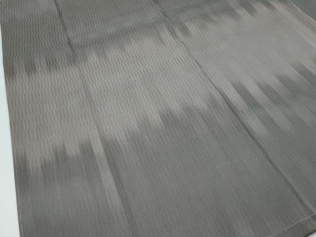平和屋着物●極上　お召　市松文様　ますいわ屋扱い　逸品　未使用　CZAA5661s6