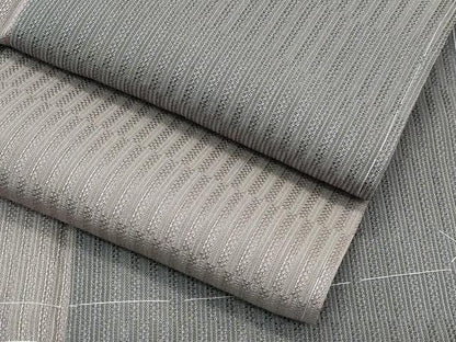 平和屋着物●極上　お召　市松文様　ますいわ屋扱い　逸品　未使用　CZAA5661s6