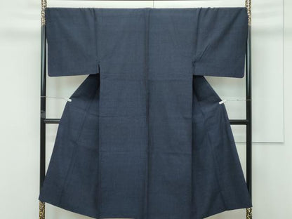 平和屋着物●極上　男性　本場結城紬　重要無形文化財　アンサンブル　杢　逸品　未使用　CZAA5662s6