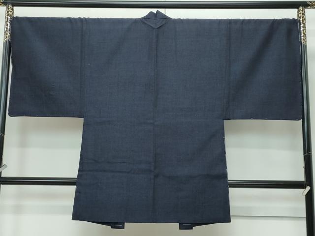 平和屋着物●極上　男性　本場結城紬　重要無形文化財　アンサンブル　杢　逸品　未使用　CZAA5662s6