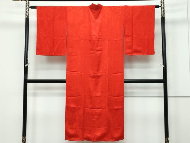 平和屋本店●極上　アンティーク　大正ロマン　長襦袢　袷　花籠地紋　逸品　CZAA5680s6