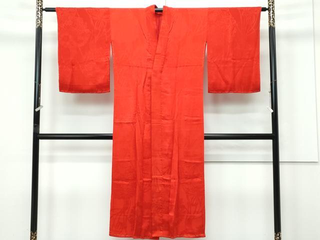 平和屋本店●極上　アンティーク　大正ロマン　長襦袢　袷　花籠地紋　逸品　CZAA5680s6