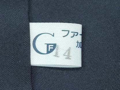平和屋本店●極上　小紋　総刺繍　草花尽くし　黒地　逸品　CZAA5705s6