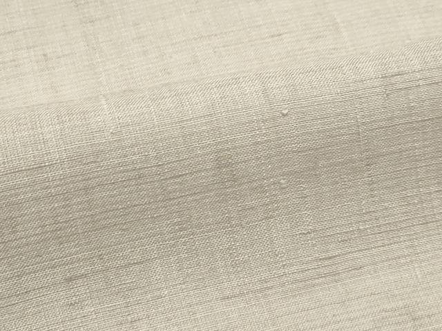 平和屋本店＊希少　夏物　本場夏結城　野村半平作　奥順　色無地　白茶色　証紙・反端付き　逸品　CZAA5707s6