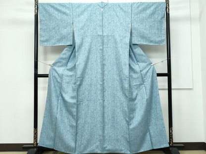 平和屋着物●極上　紋屋井関　御寮織　お召　秘色　桐竹鳳凰文　逸品　未使用　CZAA5722s6