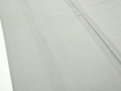 平和屋本店＊極上　男性　夏物　江戸小紋　絽　万筋　藤煤竹色×絹鼠色　逸品　未使用　CZAA5739s6