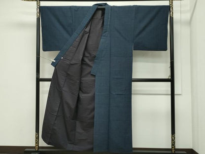 平和屋本店●極上　男性　綿薩摩　80亀甲　総絣　木綿　高島屋扱い　逸品　CZAA5757s6