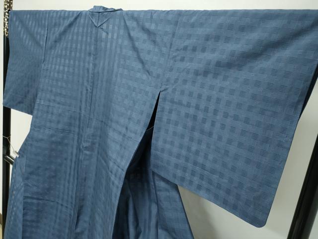 平和屋本店＊希少　沖縄県最高級織物　夏物　首里花倉織　首里織　花織・絽織・紗織　色無地　錆鼠色　伊勢丹扱い　逸品　CZAA5759s6