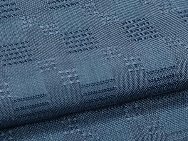 平和屋本店＊希少　沖縄県最高級織物　夏物　首里花倉織　首里織　花織・絽織・紗織　色無地　錆鼠色　伊勢丹扱い　逸品　CZAA5759s6