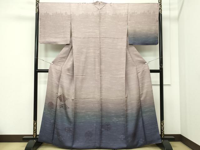 平和屋本店●極上　創業280年　誉田屋源兵衛　寶繭小石丸 　訪問着　モール　鳳凰菱花文　逸品　CZAA5789s6
