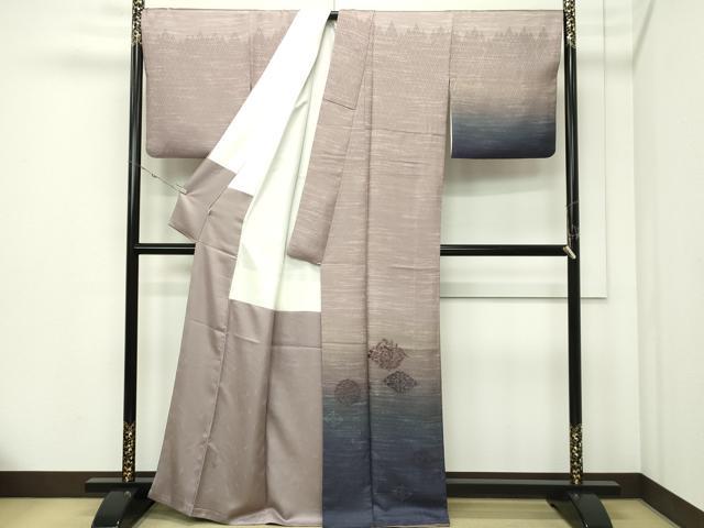 平和屋本店●極上　創業280年　誉田屋源兵衛　寶繭小石丸 　訪問着　モール　鳳凰菱花文　逸品　CZAA5789s6