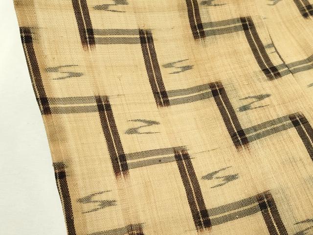 平和屋本店＊極上　夏物　芭蕉布　手積み芭蕉糸100％　逸品　CZAA5792s6