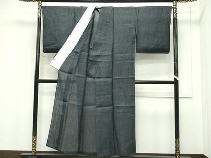 平和屋本店＊極上　夏物　重要無形文化財　本場宮古上布　苧麻　逸品　CZAA5805s6
