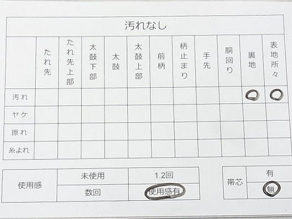 平和屋着物◎六通柄袋帯 唐織 草花丸文 金銀糸 逸品 DAAD8146cm