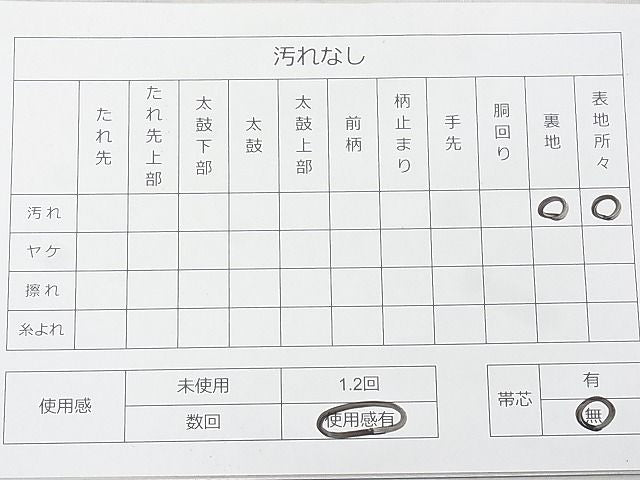 平和屋着物◎六通柄袋帯 唐織 草花丸文 金銀糸 逸品 DAAD8146cm