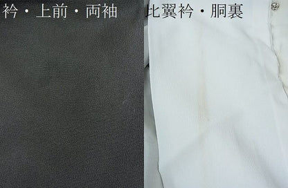 平和屋着物■豪華黒留袖　駒刺繍　雲取り花車文　金彩　逸品　DAAG1090we