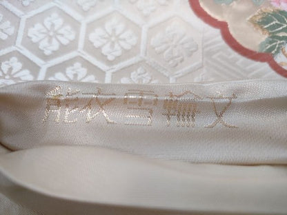 平和屋着物■六通柄袋帯 唐織 能衣雪輪文 金糸 逸品 DAAH3783ar
