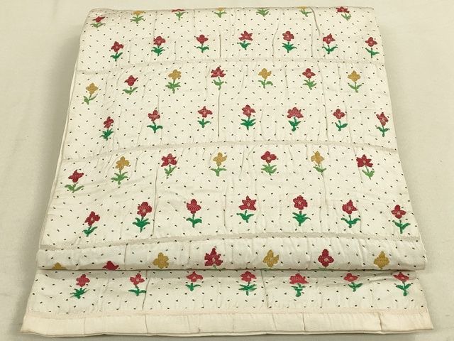 平和屋着物◎六通柄袋帯 横段花文 逸品 DAAI2616ox