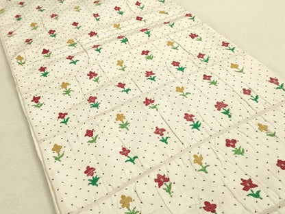 平和屋着物◎六通柄袋帯 横段花文 逸品 DAAI2616ox