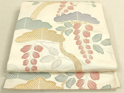 平和屋着物◎六通柄袋帯 老松 金銀糸 逸品 DAAI2654ox