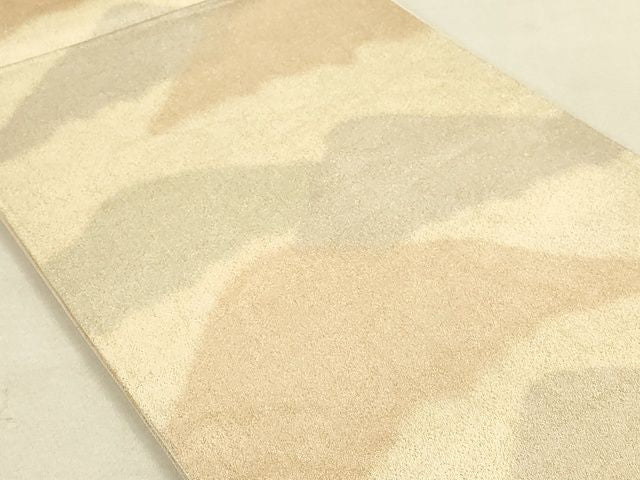 平和屋着物◎砂子綴れ 全通柄袋帯 重ね山文 金糸 逸品 DAAI2668ox