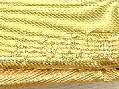 平和屋着物◎六通太鼓柄袋帯 扇面洛中図 金糸 引箔 逸品 DAAI2670ox