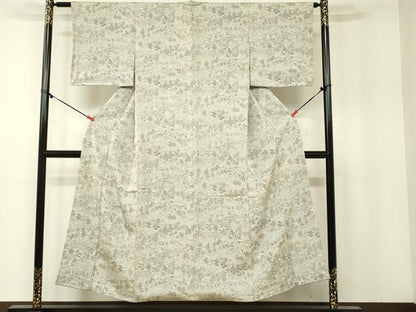 平和屋着物■上質なお召 人物風景文 正絹 逸品 DAAI2887ox