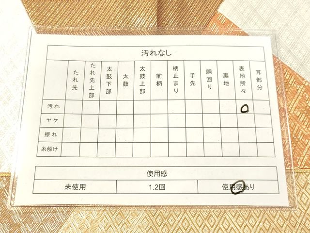 平和屋着物◎太鼓柄袋帯 切嵌 吉祥文 金銀糸 逸品 DAAI3789tw