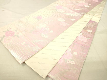 平和屋着物◎六通柄 本袋帯 花間道 逸品 DAAI3995tw