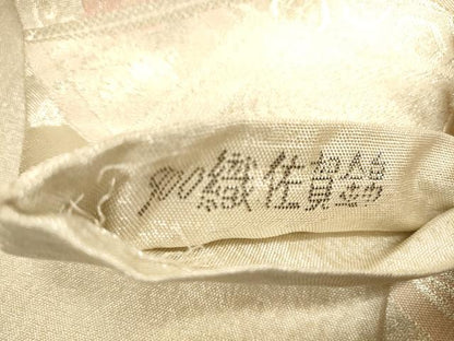 平和屋着物◎佐賀錦 六通柄袋帯 鳳凰花文 金銀糸 正絹 逸品 DAAI5649op