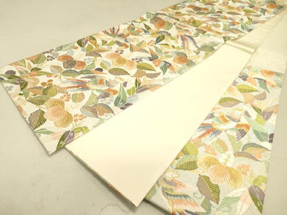 平和屋着物●六通柄袋帯　唐織　桐鳳凰文　金糸　ますいわ屋扱い　正絹　逸品　未使用　DAAI7844fe