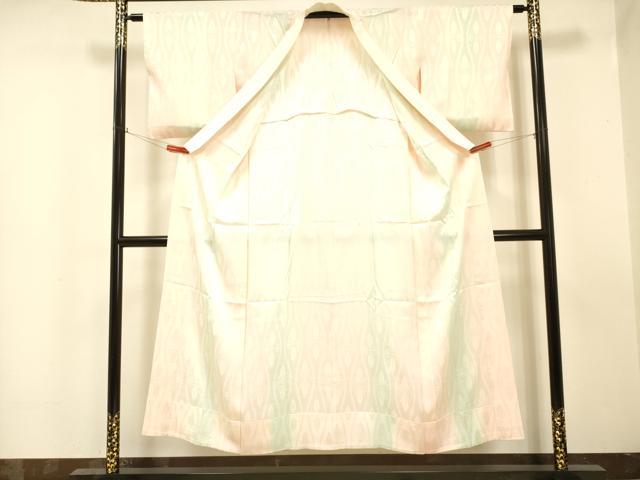 平和屋着物■長襦袢　無双仕立て　草花地紋　暈し染め　正絹　逸品　DAAJ0790cm