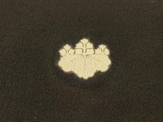 平和屋着物■豪華黒留袖 駒刺繍 樹林風景文 金彩 正絹 逸品 DAAJ2917zy