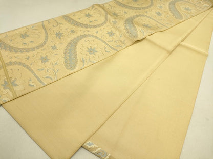 平和屋着物■六通柄袋帯 唐織 花唐草文 逸品 DAAJ3671jm