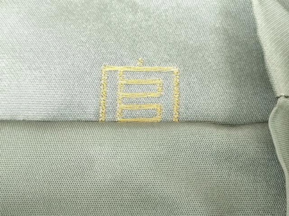 平和屋着物◎太鼓柄袋帯　刺繍　光琳菊　籬立波文　金糸　逸品　DAAJ4137re