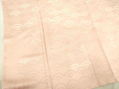平和屋着物■付下げ　青海波　逸品　DAAJ4750tw