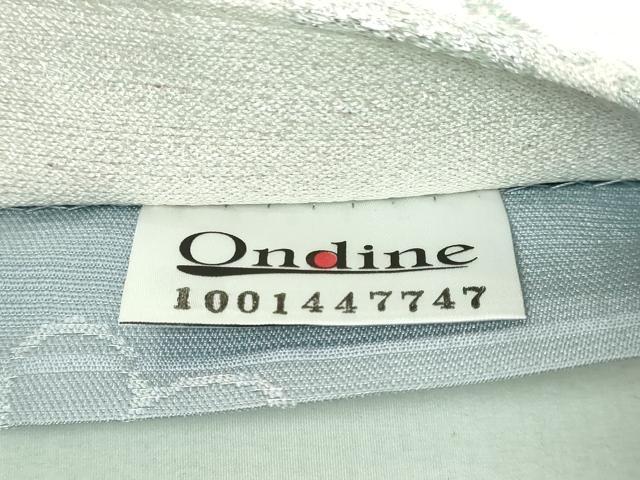 平和屋着物●COURREGES・クレージュ　六通柄袋帯　舞花文　銀糸　正絹　逸品　DAAK4301ic