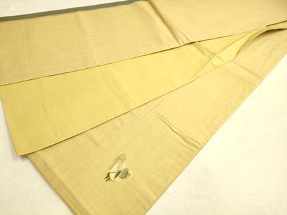 平和屋着物◎太鼓柄袋帯 鴛鴦文 正絹 逸品 DAAK5591re