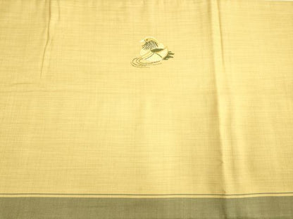 平和屋着物◎太鼓柄袋帯 鴛鴦文 正絹 逸品 DAAK5591re