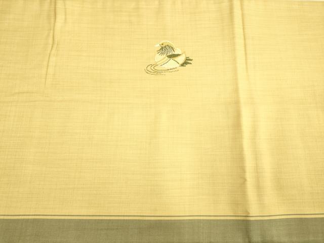 平和屋着物◎太鼓柄袋帯 鴛鴦文 正絹 逸品 DAAK5591re