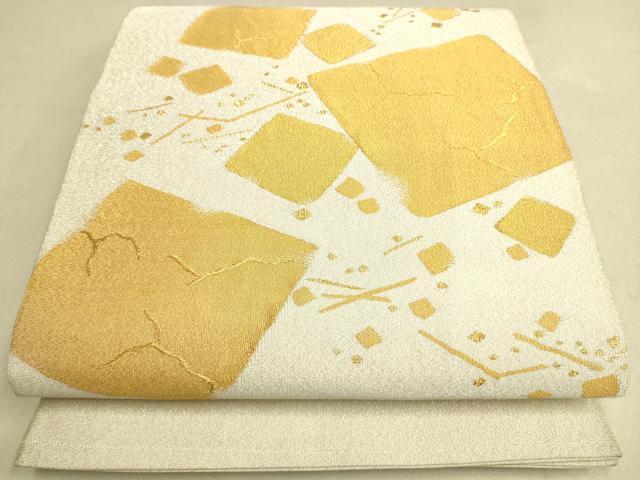 人気アイテムランキング(新品)  平和屋着物◎太鼓柄袋帯 箔散らし 金銀糸 正絹 逸品 DAAK5612re 着物・浴衣