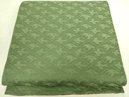 平和屋着物◎両面 六通柄袋帯 地紙花文 金糸 正絹 逸品 DAAK5841re